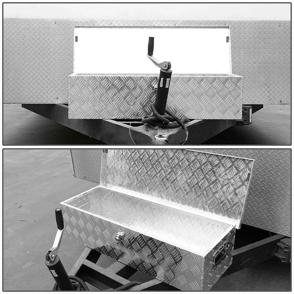 30" Aluminum Toolbox for Truck Underbody Storage (Universal Fit)