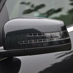 Gloss Black Mirror Cover Cap for Mercedes Benz W204 W212 W176 W246 W117 X156 (2010–2019)