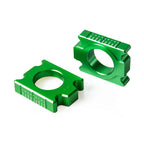 Rear Axle Blocks Chain Adjuster for Kawasaki KX125 KX250 KX250F (2003–2016)