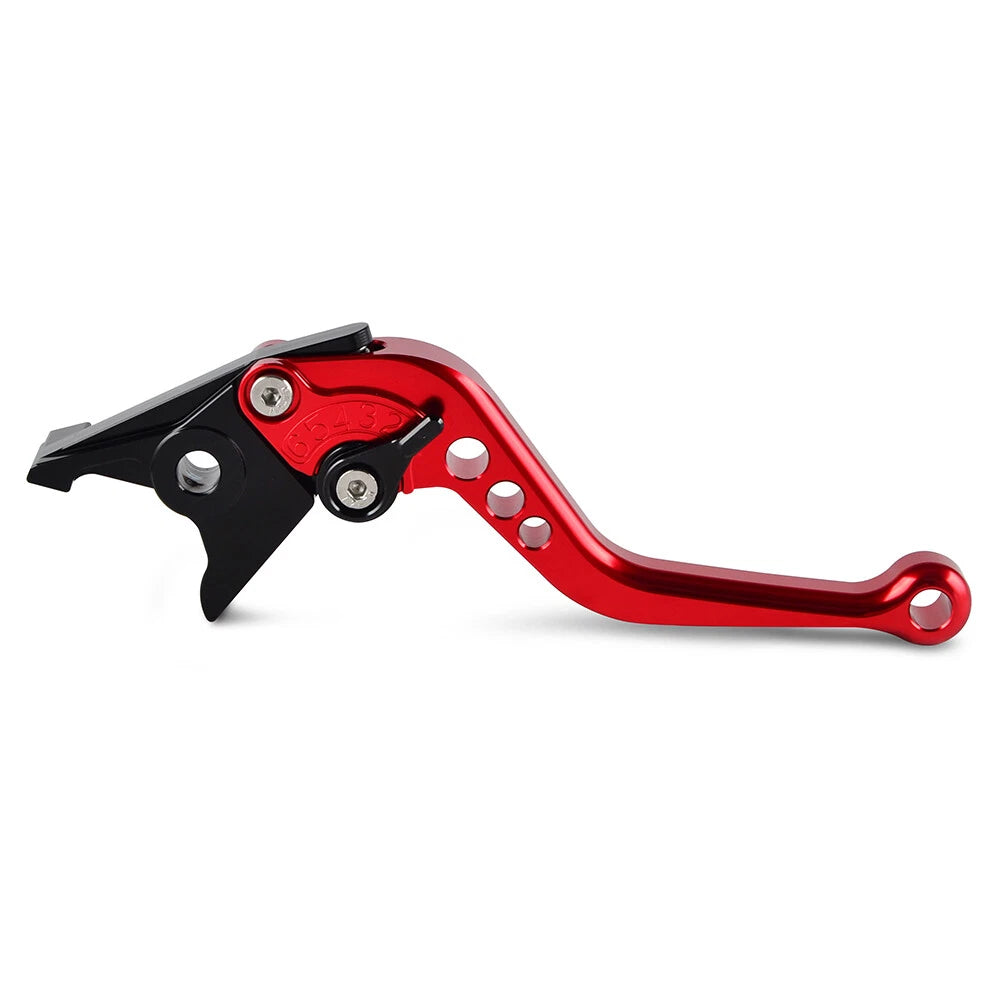 Short Red Brake Clutch Levers for Honda CBR600RR (2007–2020) CB1000R (2017–2020)