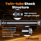 2X Front Lift Shock Absorber for Jeep Gladiator JT (2020–2025) 0-2.5"
