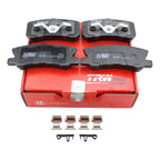 TRW Pro Rear Ceramic Brake Pads for Dodge Avenger, Caliber, Mitsubishi Lancer, Patriot (2007–2014)