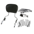 Sissy Bar Pad for Harley Touring (2009–2013) - Stealth Luggage Rack Dock Hardware