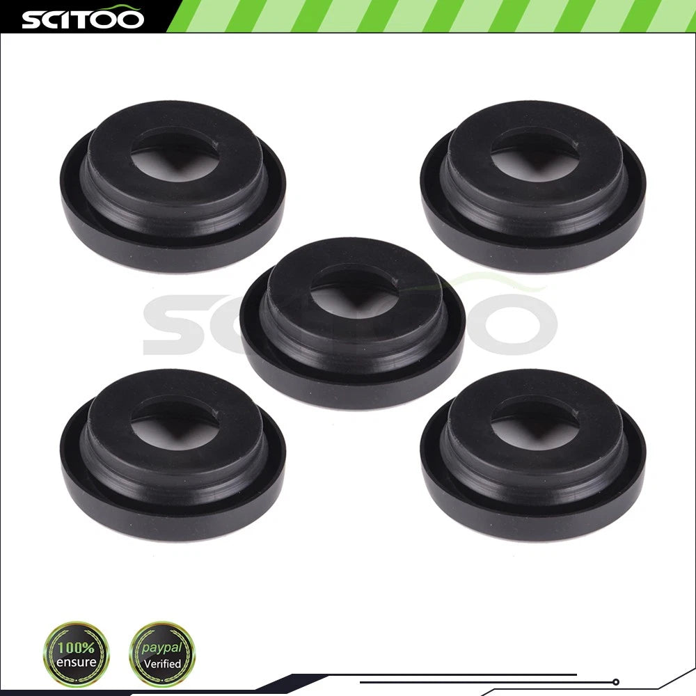 5X Black Flush Mount Rubber for Freightliner Cascadia (2008–2011, 2013–2014)