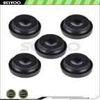 5X Black Flush Mount Rubber for Freightliner Cascadia (2008–2011, 2013–2014)