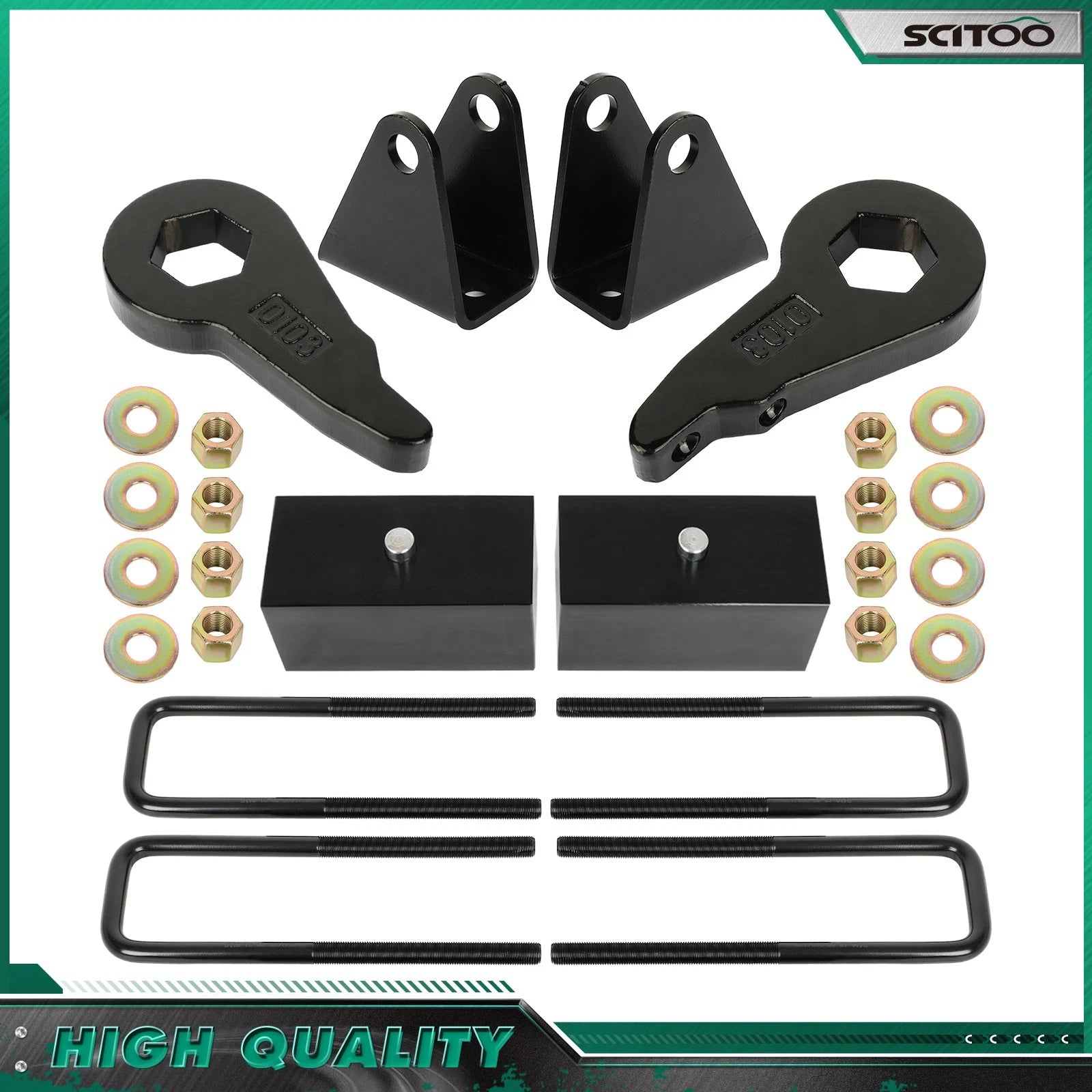 3" Leveling Kit for Silverado Sierra 2500/3500HD (2001–2023) Torsion Keys
