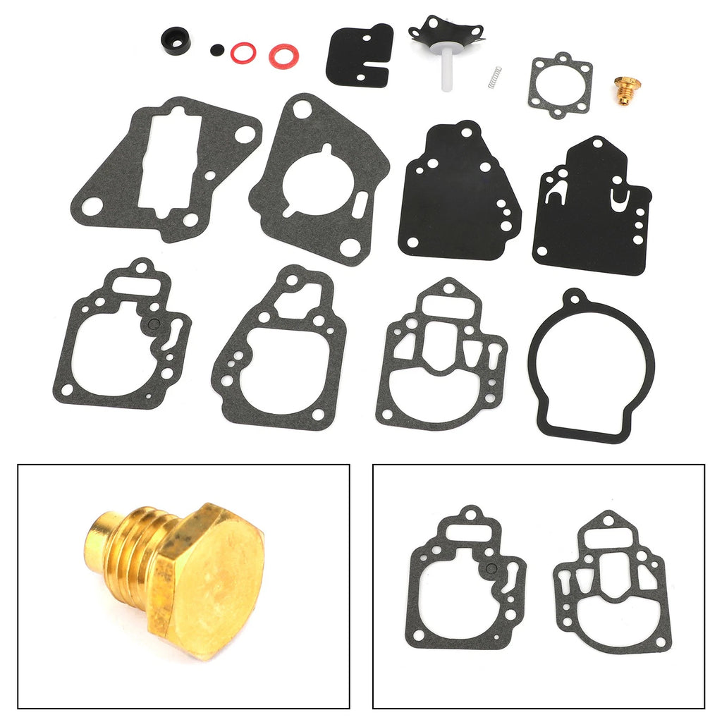 Carburetor Repair Gasket Kit for Mercury Mariner 6-25hp (1395-97611)