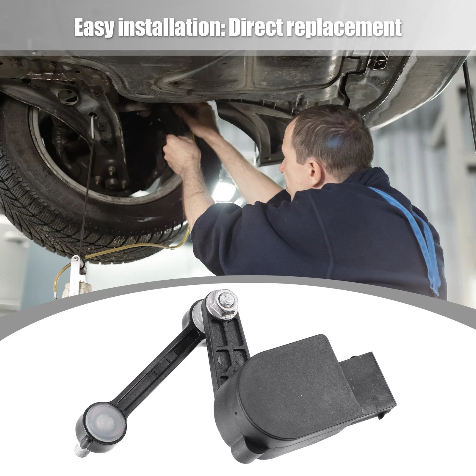 Rear Air Suspension Ride Height Level Sensor for Audi Q7 (2007–2015)