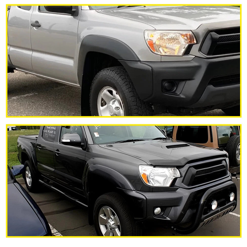 Bumper End for Toyota Tacoma (2012–2015) Front Right Textured Plastic
