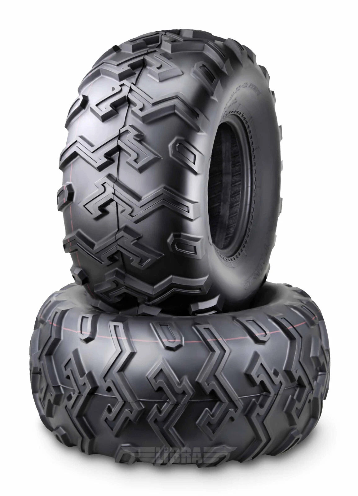 2 Rear ATV Tires 24x11-10 6PR for Honda Fourtrax Rancher (2007–2009)