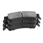 Set of 4 Rear Ceramic Brake Pads for Chevy Silverado 1500 GMC Sierra (1999–2006)