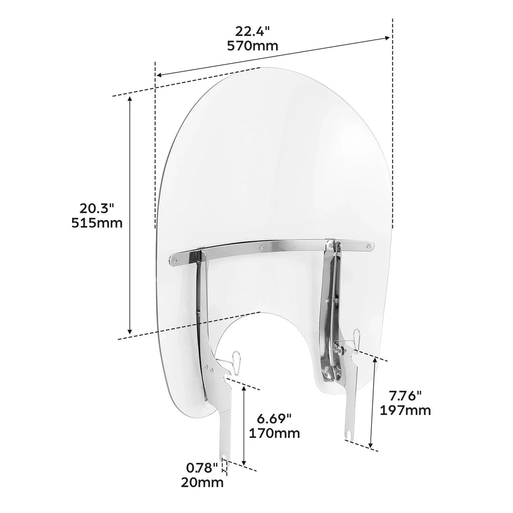 Windshield for Harley Touring Road King Special FLHRXS (1994-2025)