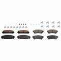 Set of 4 Ceramic Brake Pads for Toyota Highlander (2014–2019)
