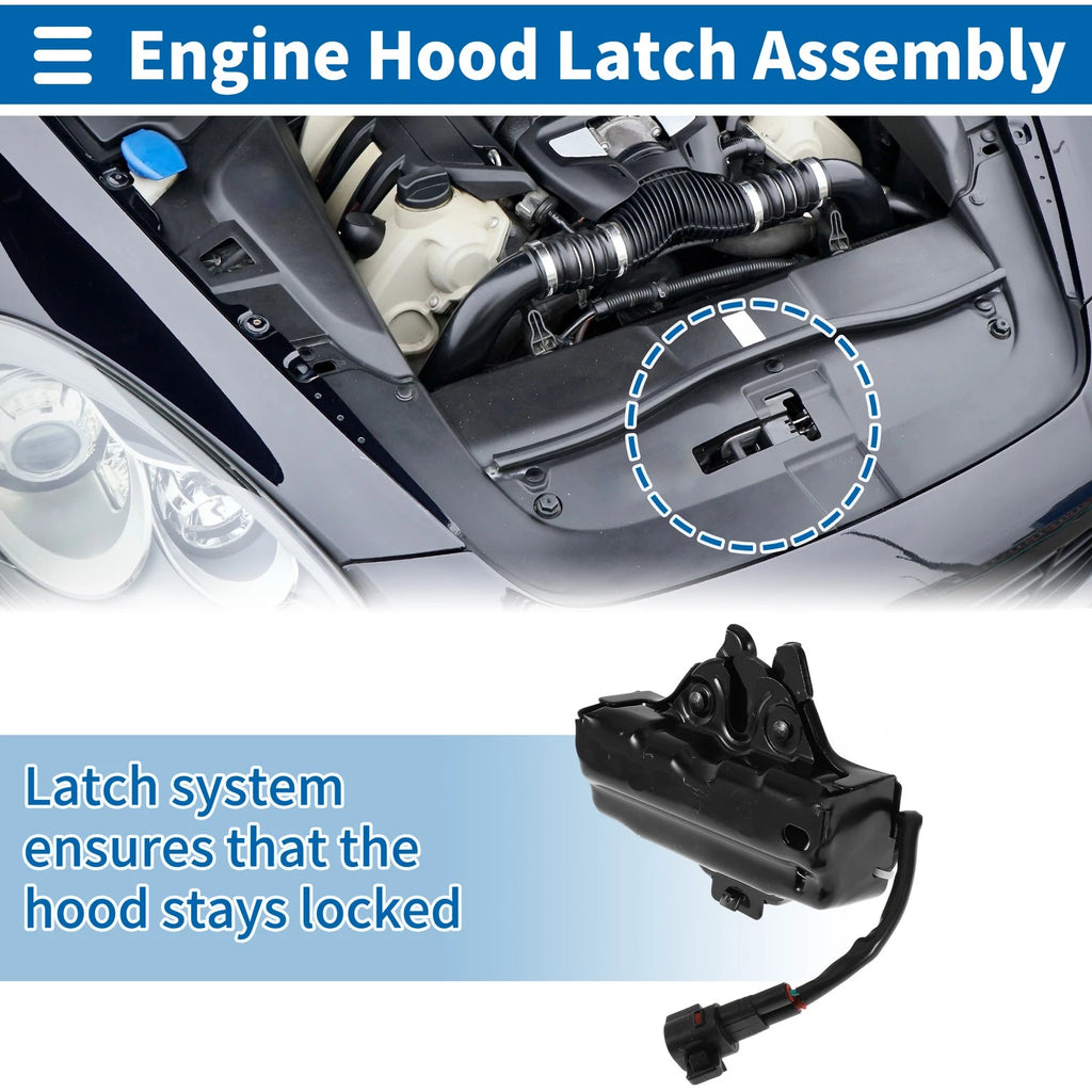 Hood Latch Assembly for Toyota Land Cruiser (2016–2020) No. 5351060390