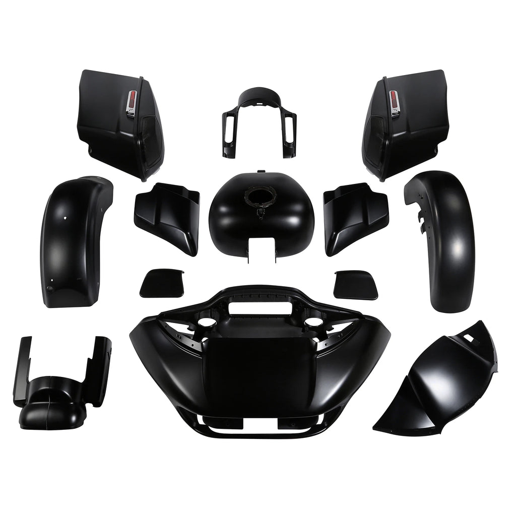 Fairings Bodywork for Harley CVO Road Glide (2015–2024) Black Denim