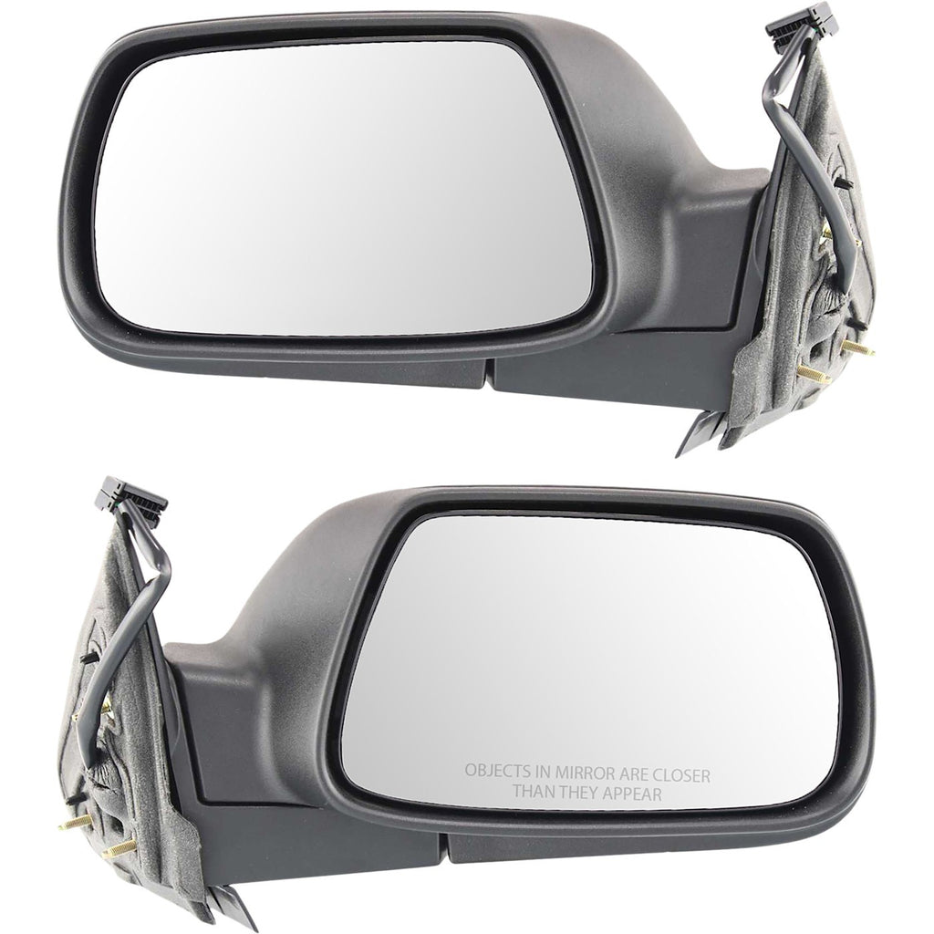 Power Mirror Set for Jeep Grand Cherokee (2005–2010) Textured Black