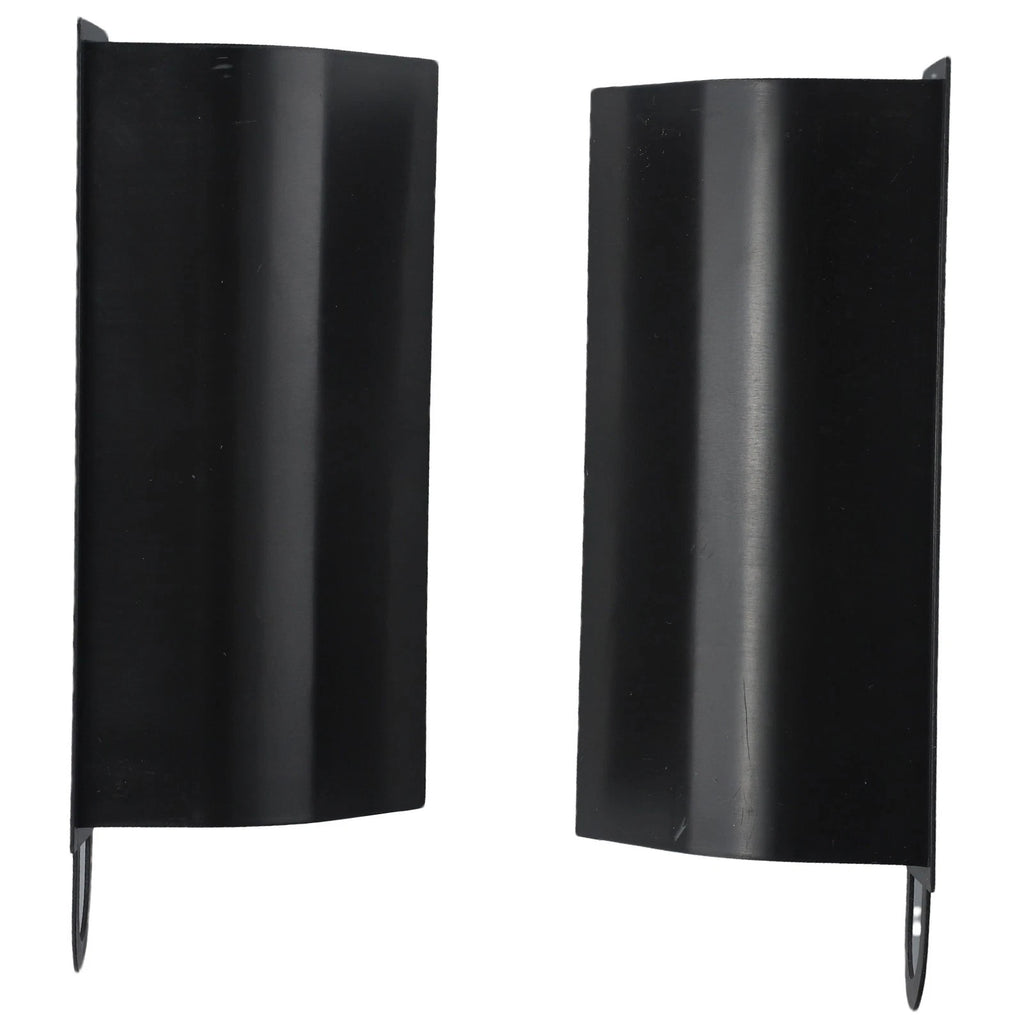 Auto Air Scoops for - Black Dynamic Plastic - 2X