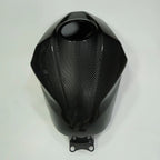 Carbon Fiber Gas Tank Cover for Kawasaki Ninja 400 (2018–2023)