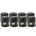 Set of 8 Engine Oil Filters for Buick Cadillac Chevrolet GMC (Police)