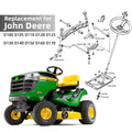 Steering Parts Sector & Pinion Gear for John Deere D-Series (D105–D170)