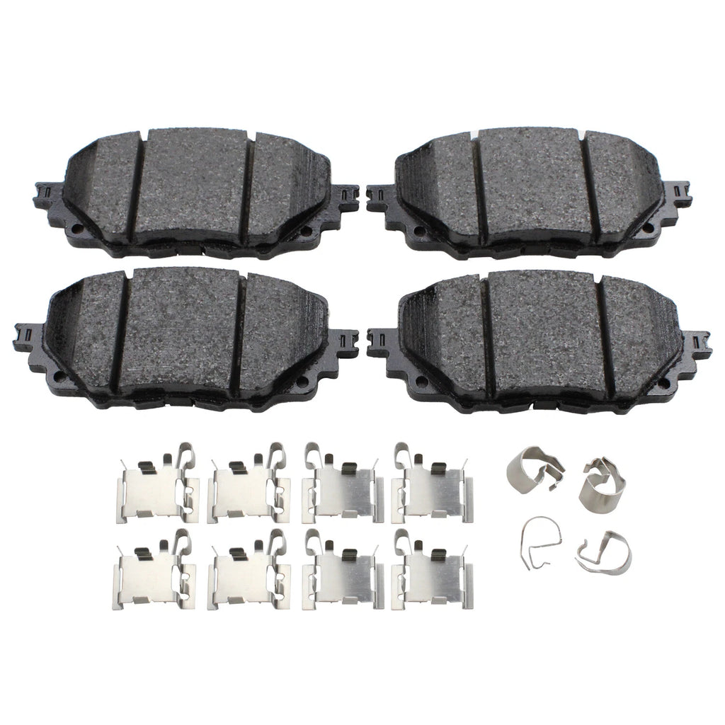Set of 4 Akebono ProACT Front Ceramic Brake Pads for 124 Spider MX-5 Miata (2016–2023)