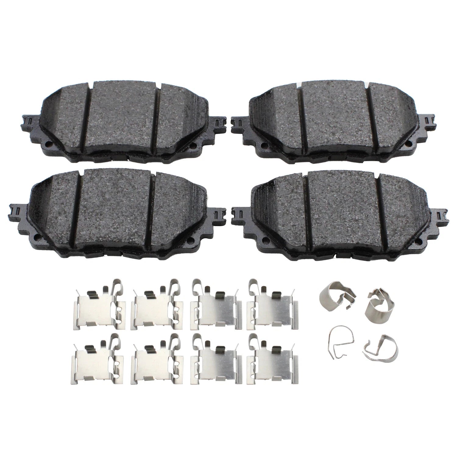 Set of 4 Akebono ProACT Front Ceramic Brake Pads for 124 Spider MX-5 Miata (2016–2023)