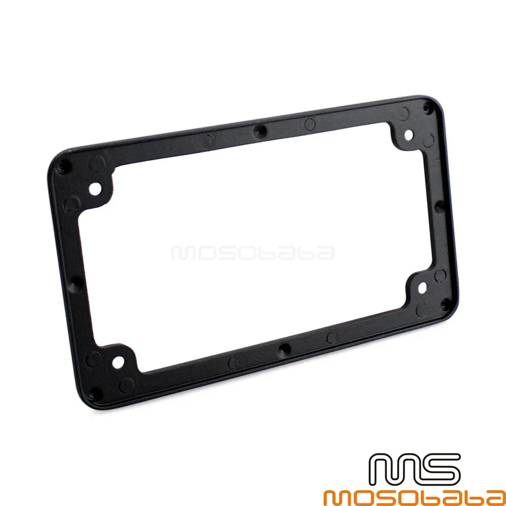 Chrome License Plate Frame Bracket for Harley Scooter Chopper 4" x 7"