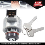 Ignition Switch with 2 Keys for Kubota B7500 B2100 B2400 B1700 B7510