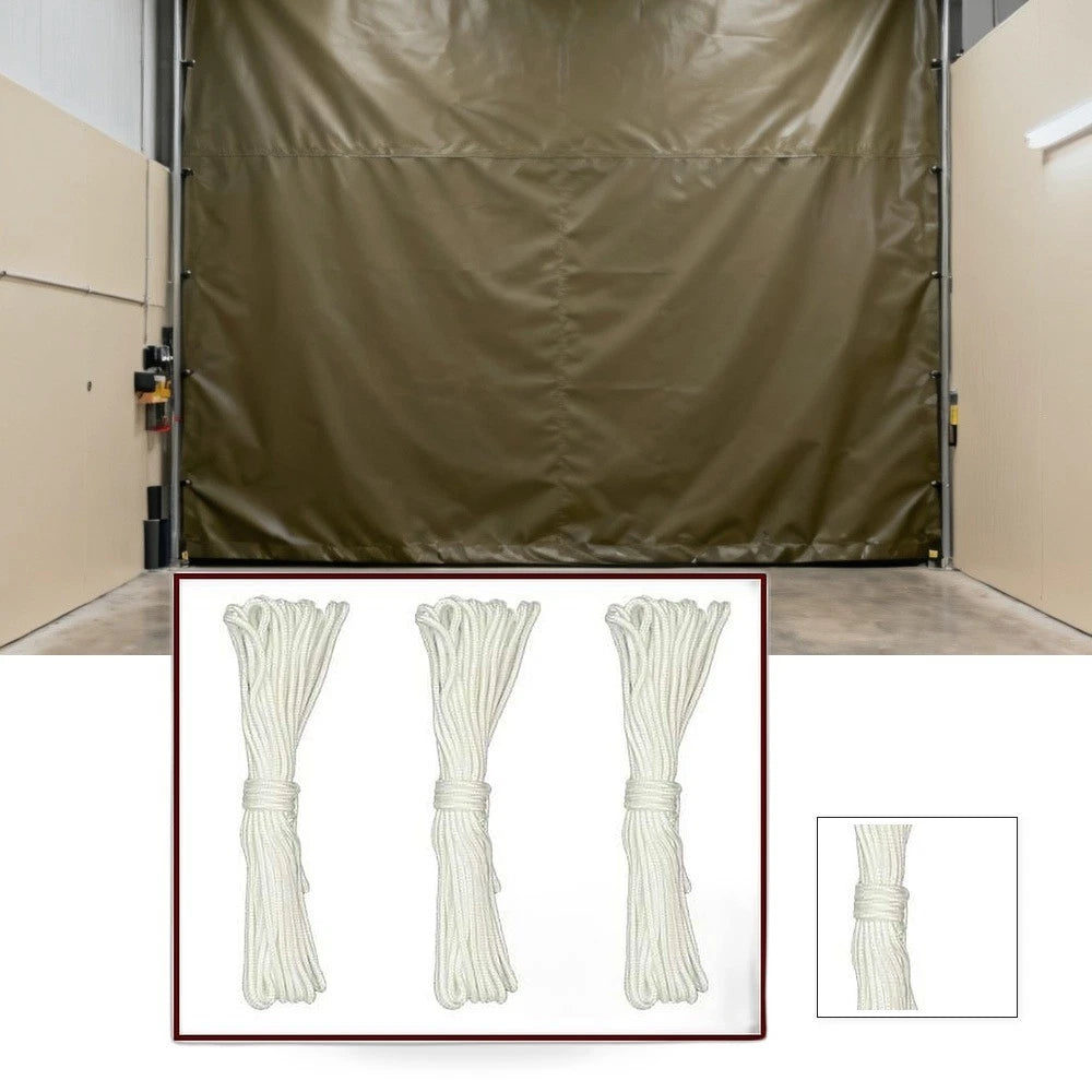 Heavy Duty Olive Drab Canvas Tarp 400x500cm Waterproof UV Resistant