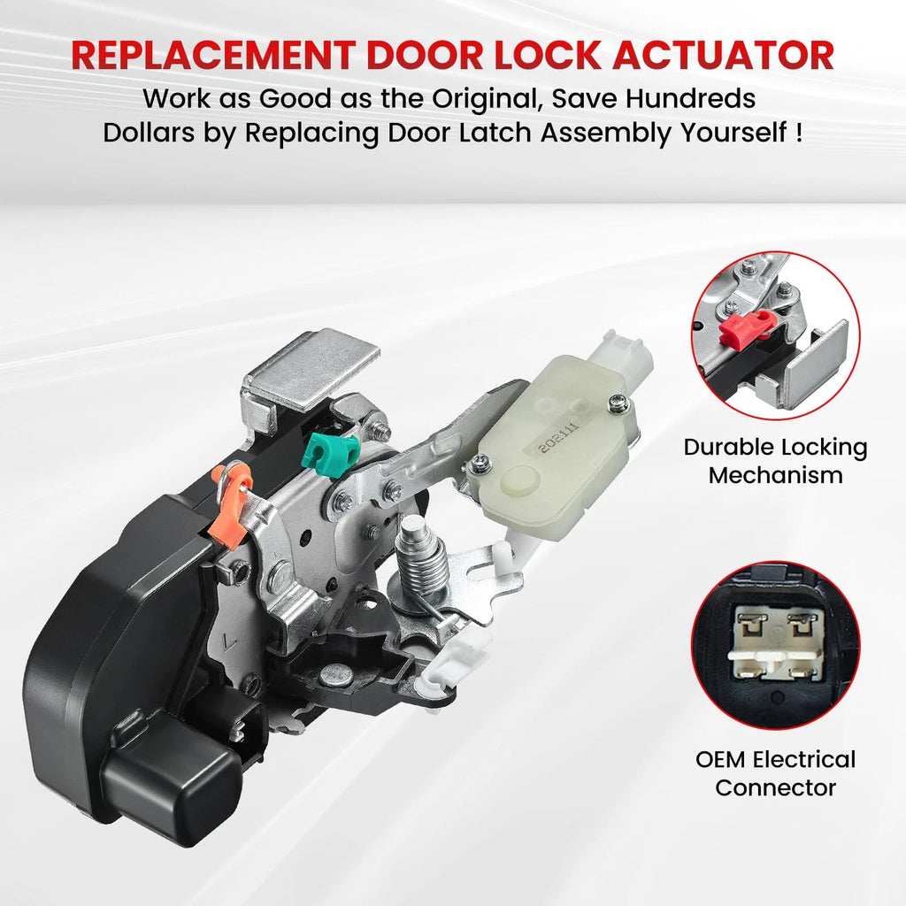 Front Left Driver Door Lock Actuator for Dodge Challenger (2008–2010) 4589603AC