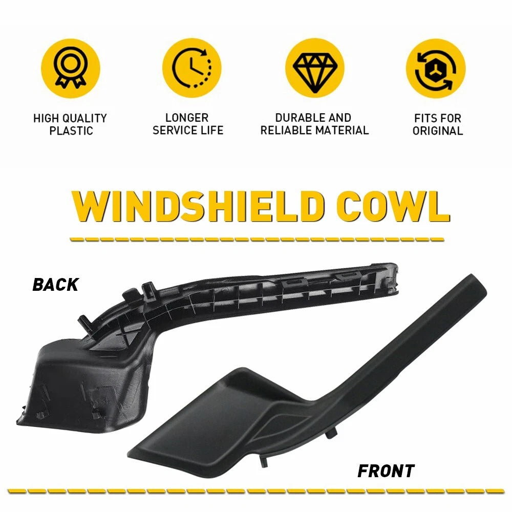 Front Left Windshield Wiper Side Cowl Cover Trim for Toyota RAV4 (2020–2022)