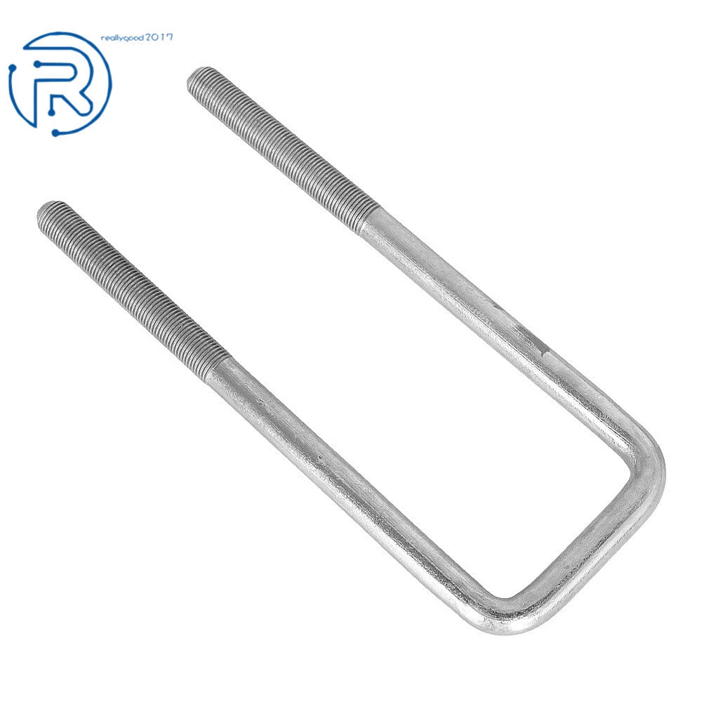Set of 4 Square U-Bolts for Chevy Silverado (1988-2019)