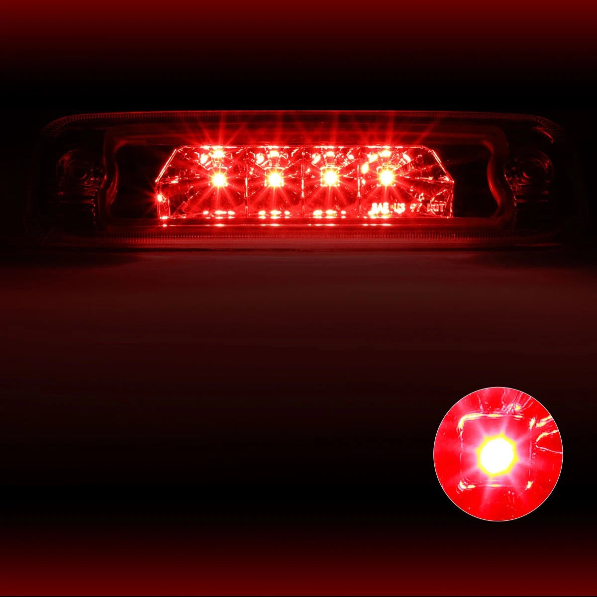 LED Third Brake Light for Jeep Cherokee (1997–2001) Chrome