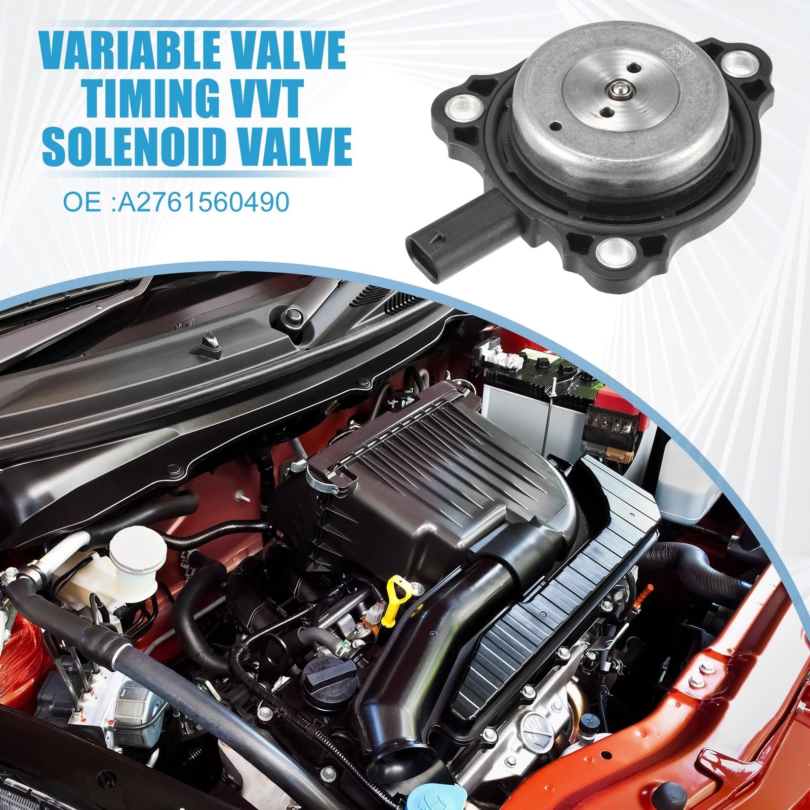 VVT Solenoid Valve No.A2761560490 for Mercedes-Benz C300 (2015–2019)