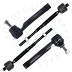 Set of 4 Tie Rod End Links for Nissan Sentra (2007–2012)