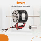 2 Speed Split Capacitor Motor for Fasco Coleman 6000 8000 Series