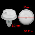 Set of 50 Push-in Plastic Rivets for BMW (702105292365)