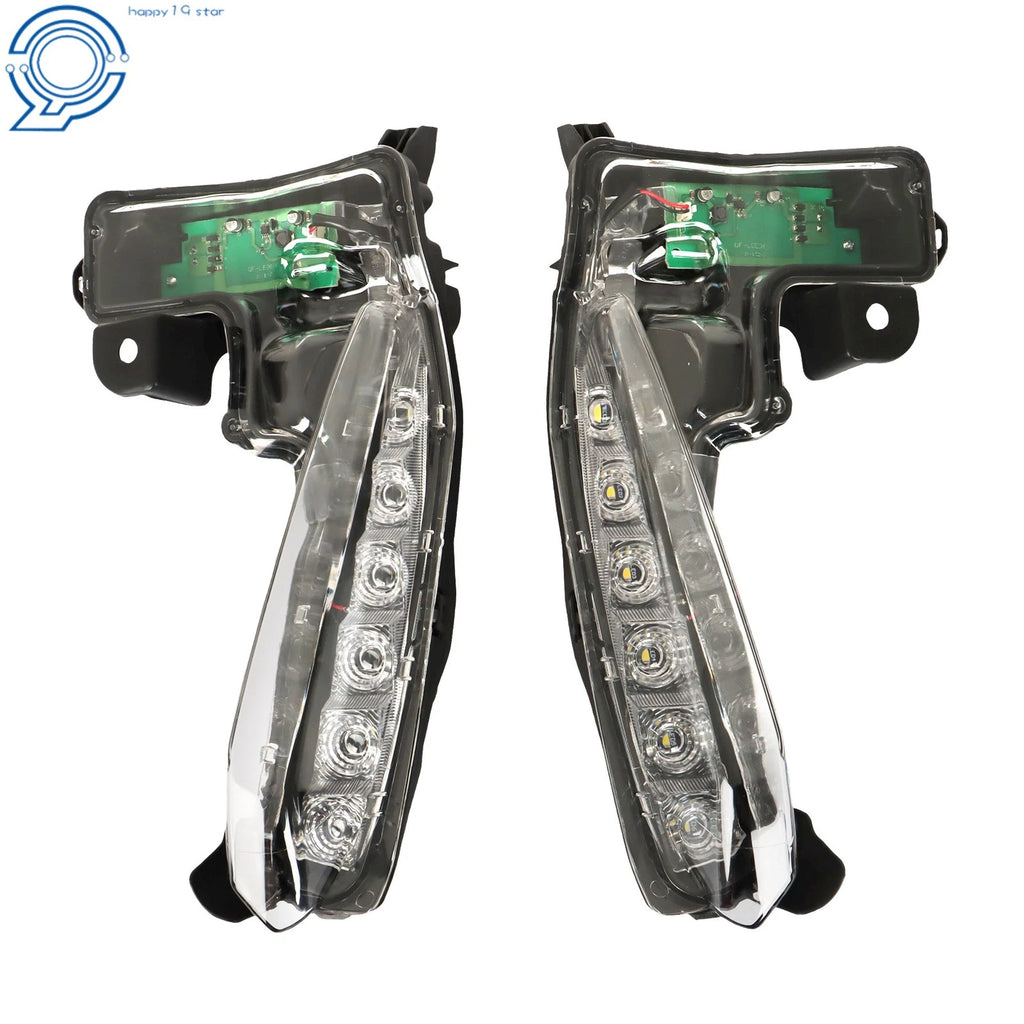 Fog Lamp DRL Light for Toyota Corolla SE XSE (2017-2019) LED Black