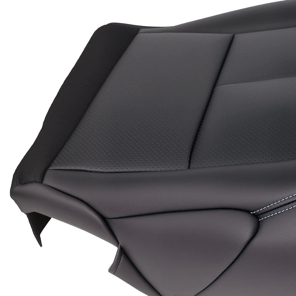 Black Driver Bottom Seat Cover for Nissan Murano (2015–2023) Leather