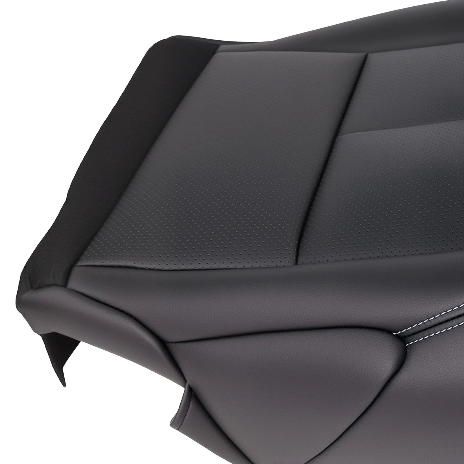 Black Driver Bottom Seat Cover for Nissan Murano (2015–2023) Leather