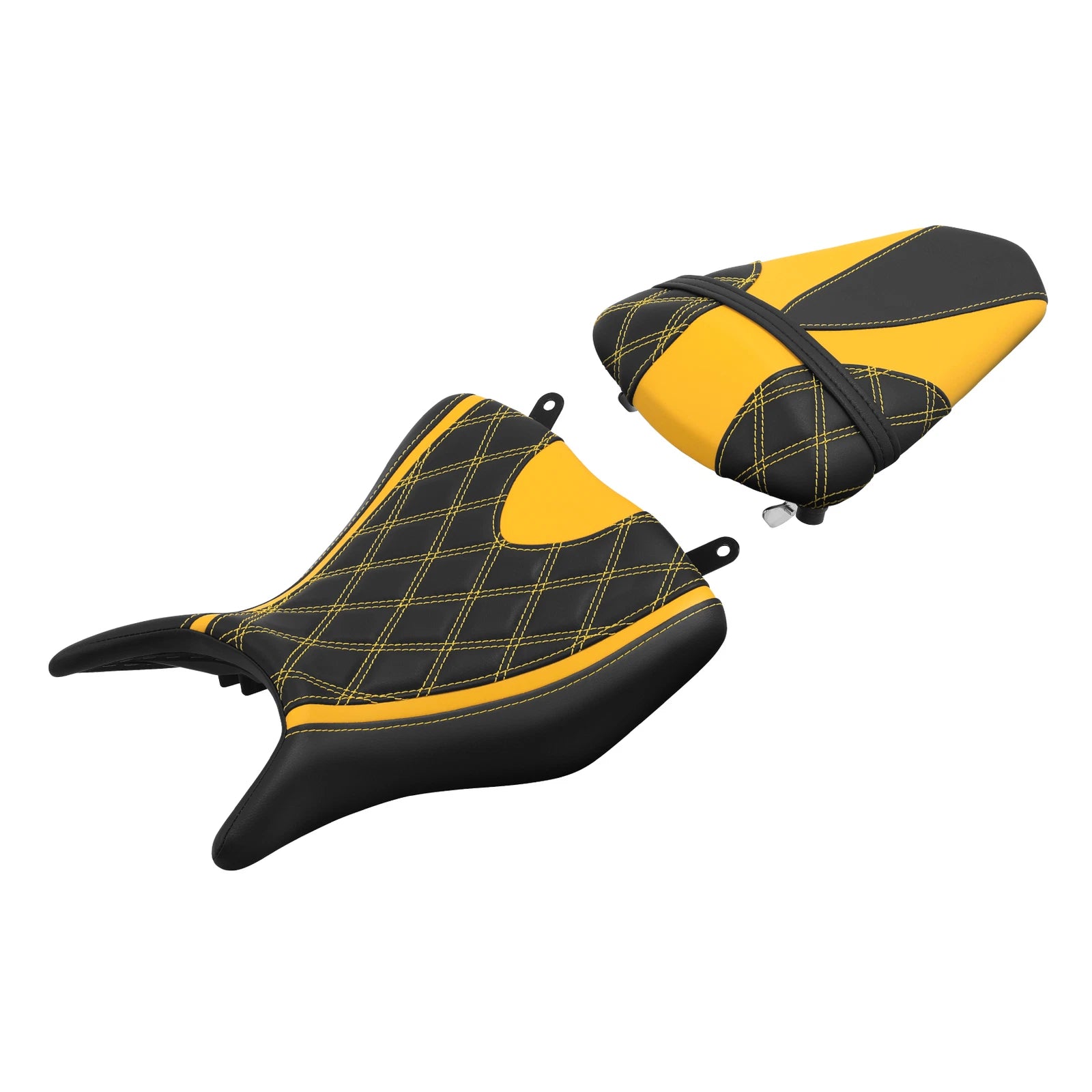 Rider & Passenger Seats for Yamaha YZF R3 (2015–2024) Black Yellow