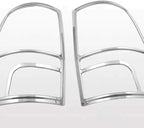 Taillight Bezel Set Chrome for 2009–2012 Dodge Ram 2pc Luxury FX