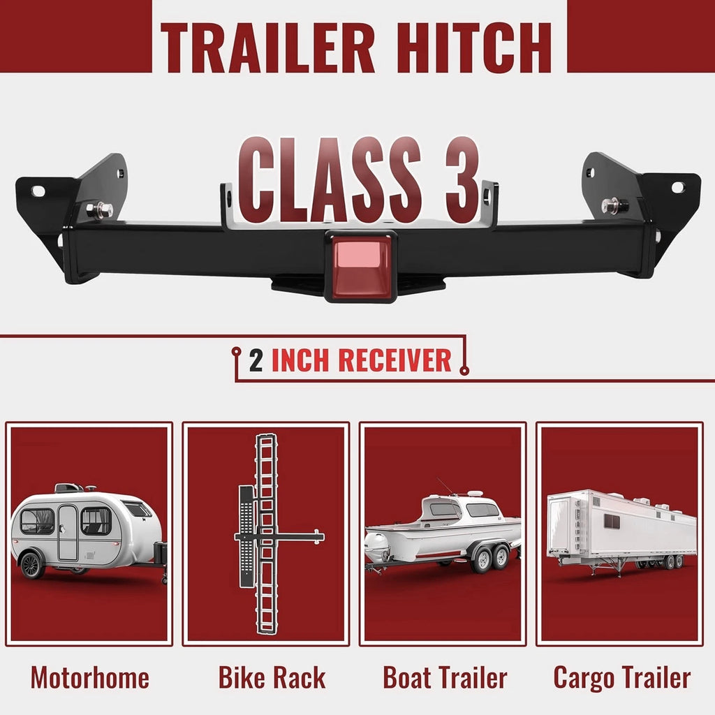 2" Receiver Trailer Tow Hitch for Lincoln Mark LT/Ford F-150 (2006–2008)
