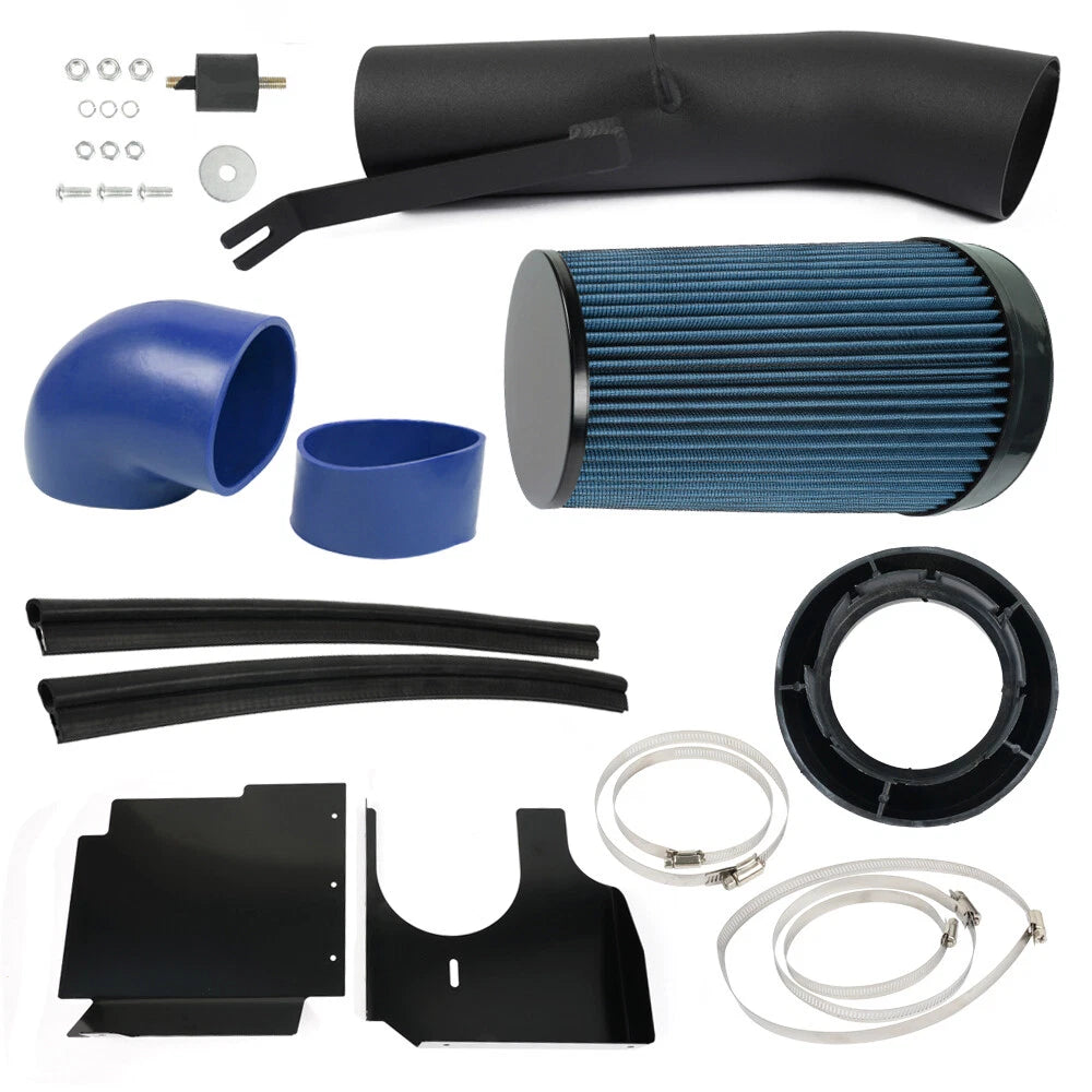 Cold Air Intake Kit with Heat Shield for GMC Chevy V8 4.8L 5.3L 6.0L (1999–2006)