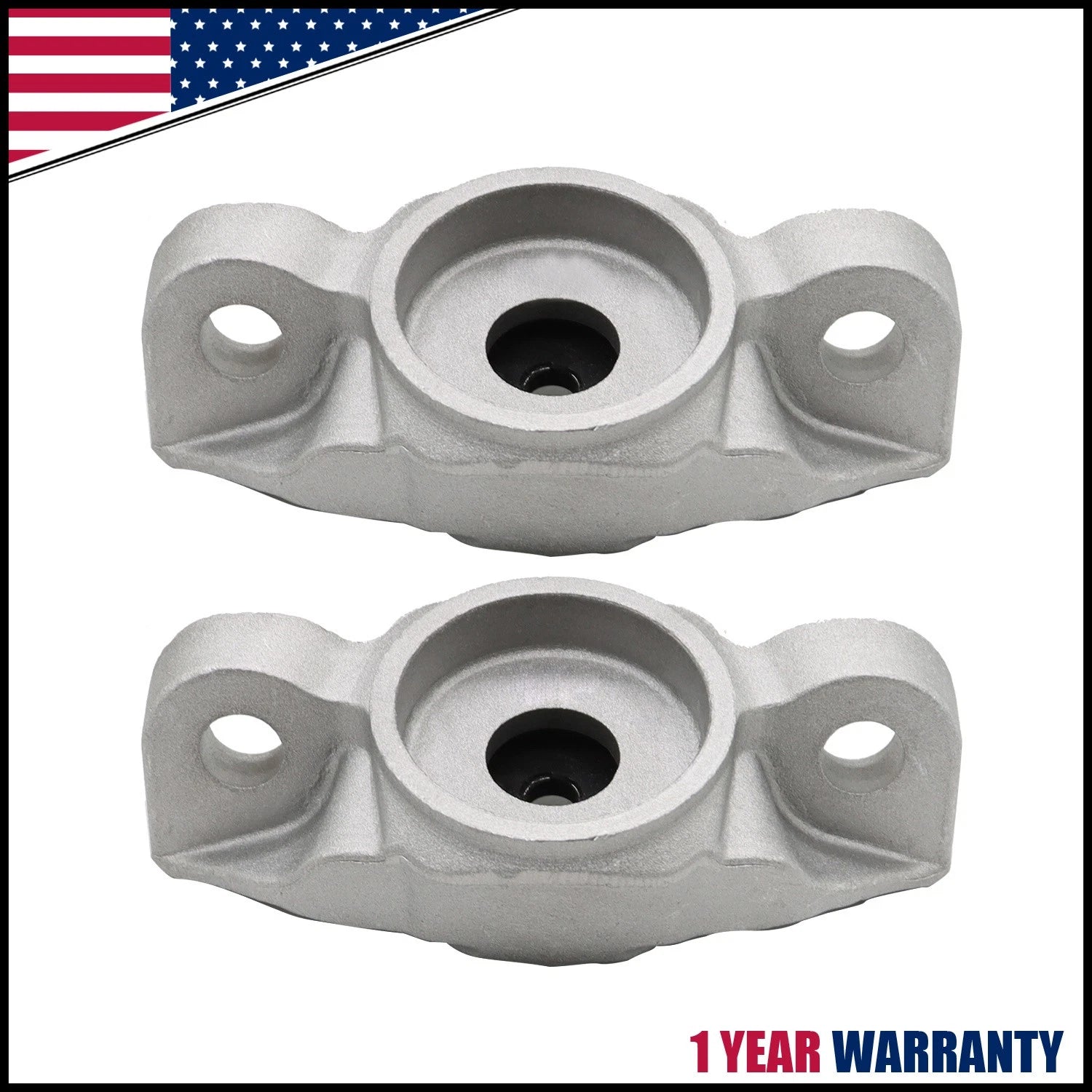 Set of 2 Rear Upper Shock and Strut Mounts for Ford Fusion (2013–2019) DG9Z-18A161-C
