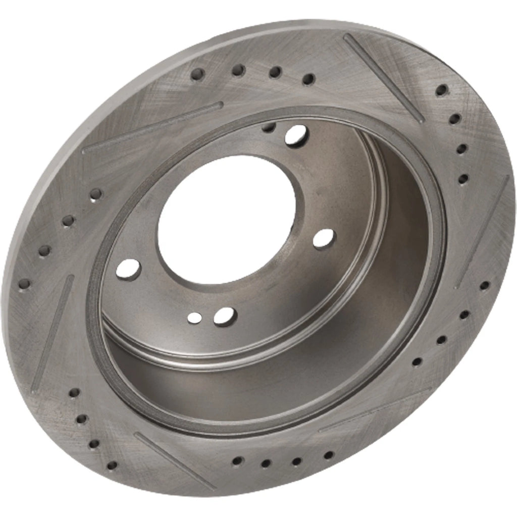 Rear Brake Disc Rotors and Pads Kit for Kia Soul (2010–2013)