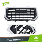 Front Center Mesh Grille for GMC Sierra 1500 (2016–2018)
