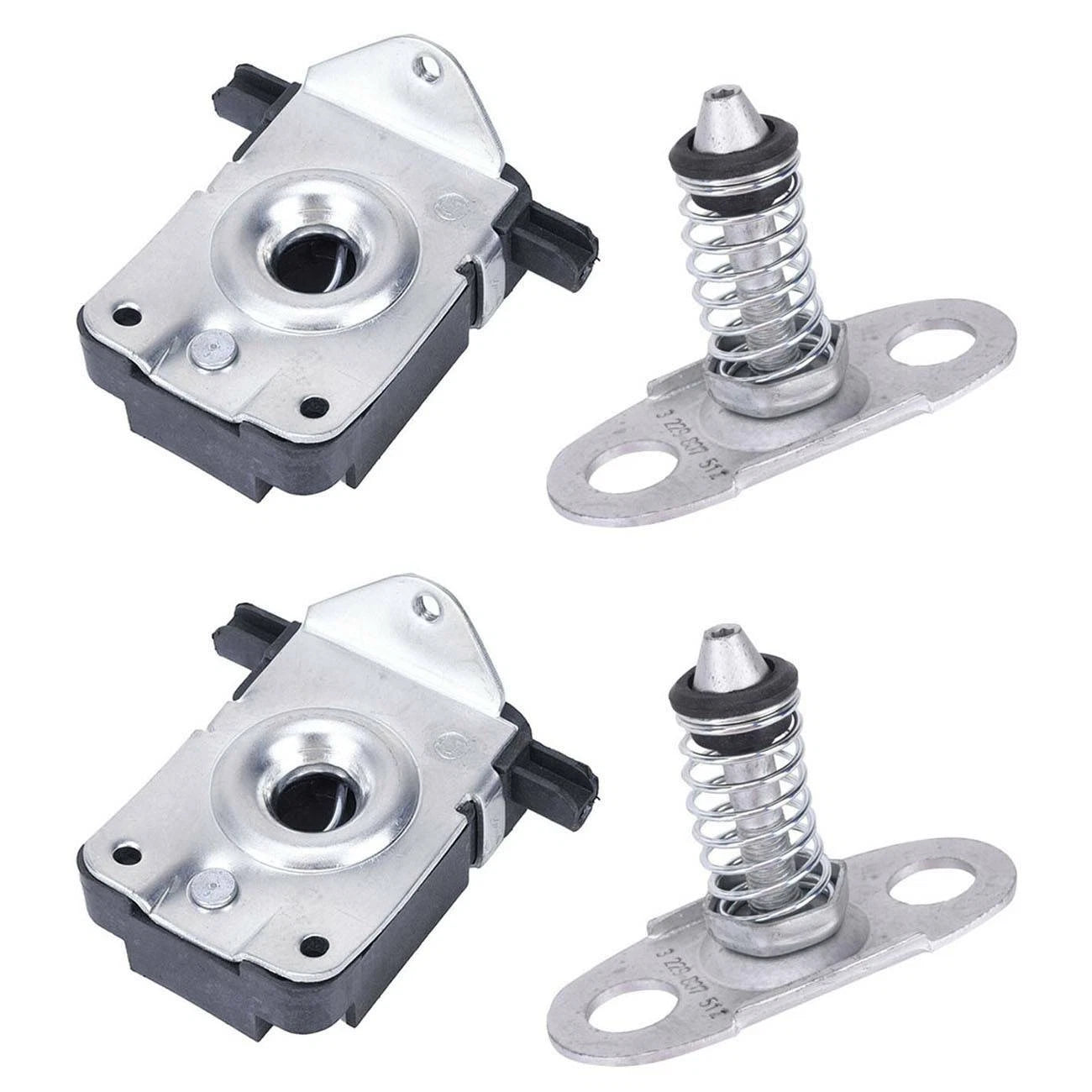 Set of 4 Hood Lock Catch Latches for BMW E46 E52 E53 (1999–2006)