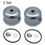 2X Carburetor Float Bowl Set for Briggs & Stratton Lawn Mower (495933, 494378, 693614)