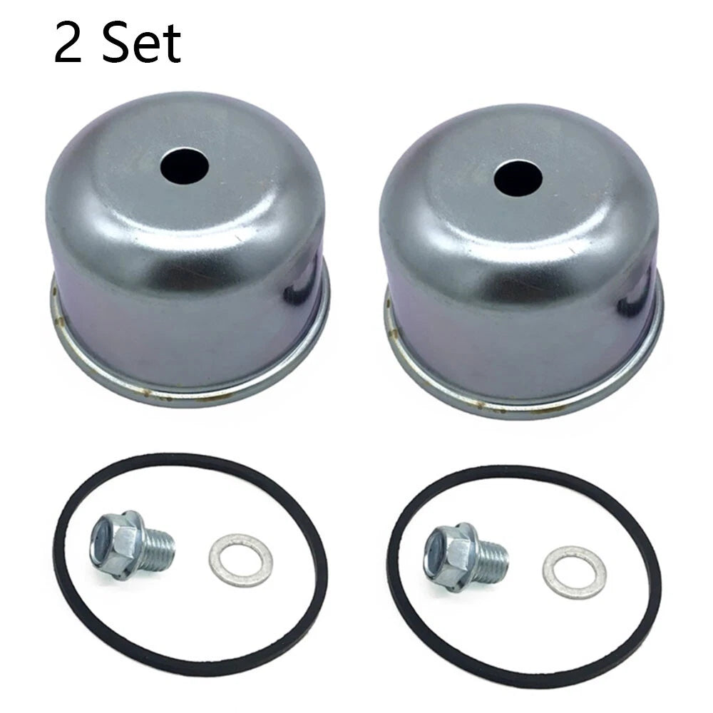2X Carburetor Float Bowl Set for Briggs & Stratton Lawn Mower (495933, 494378, 693614)